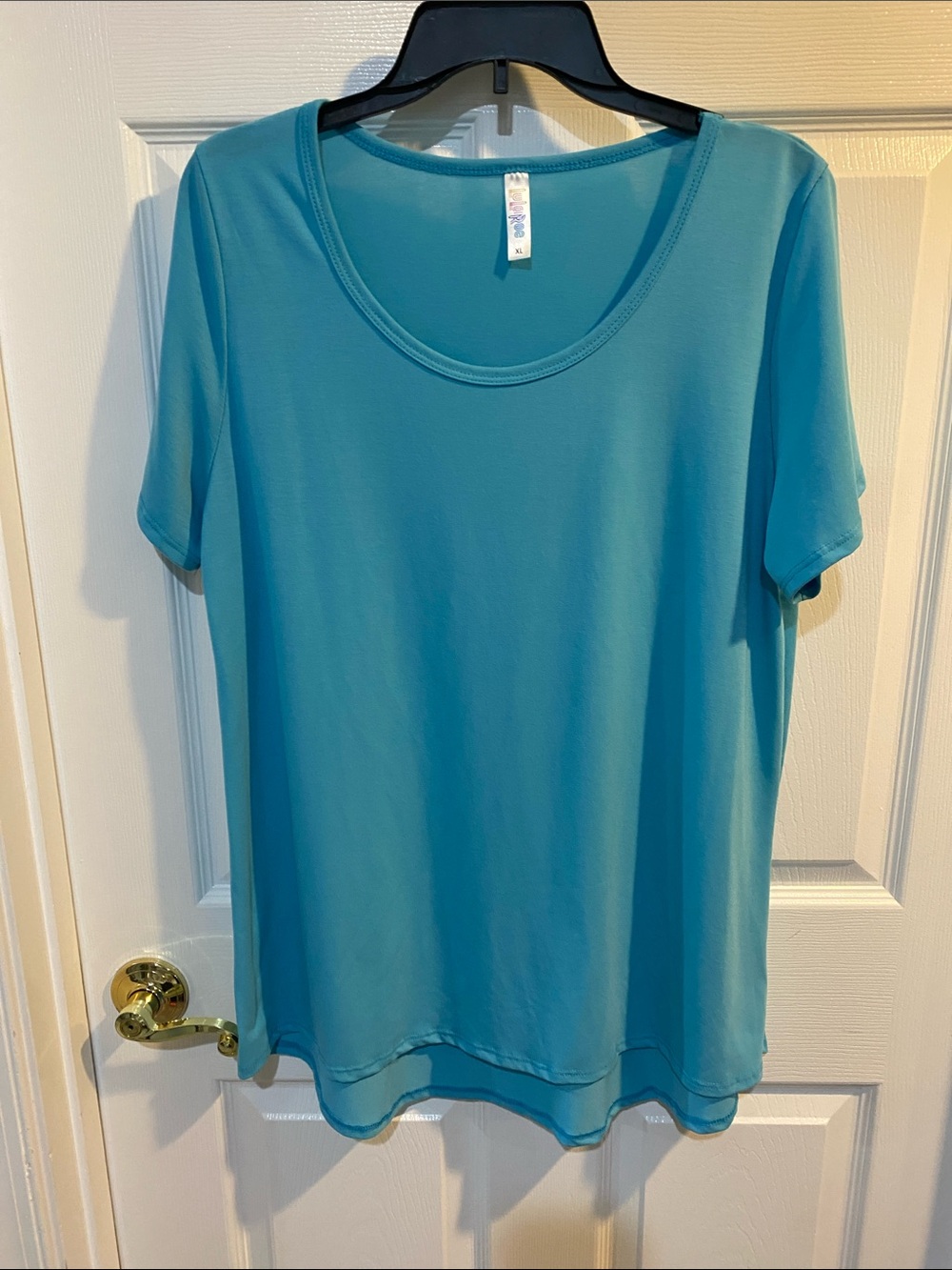 Lularoe xl classic t blue